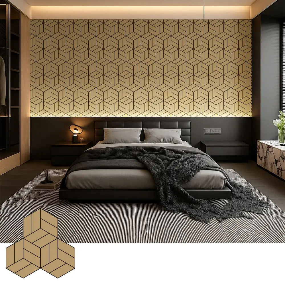Decorative Acoustic Wood Veneer Panels for Modern Interiors